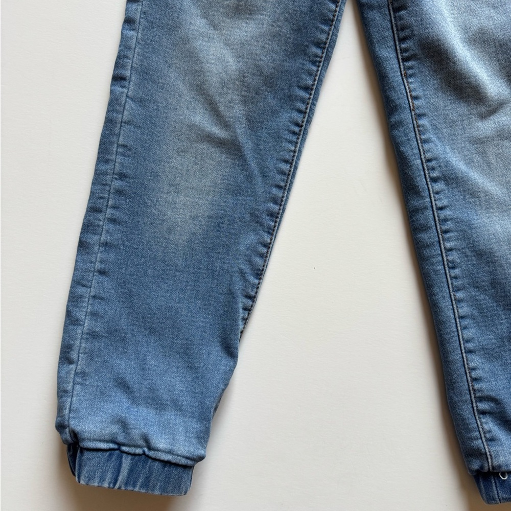 Epic Threads Blue Jogger denim Elastic Waist - Picture 5 of 10